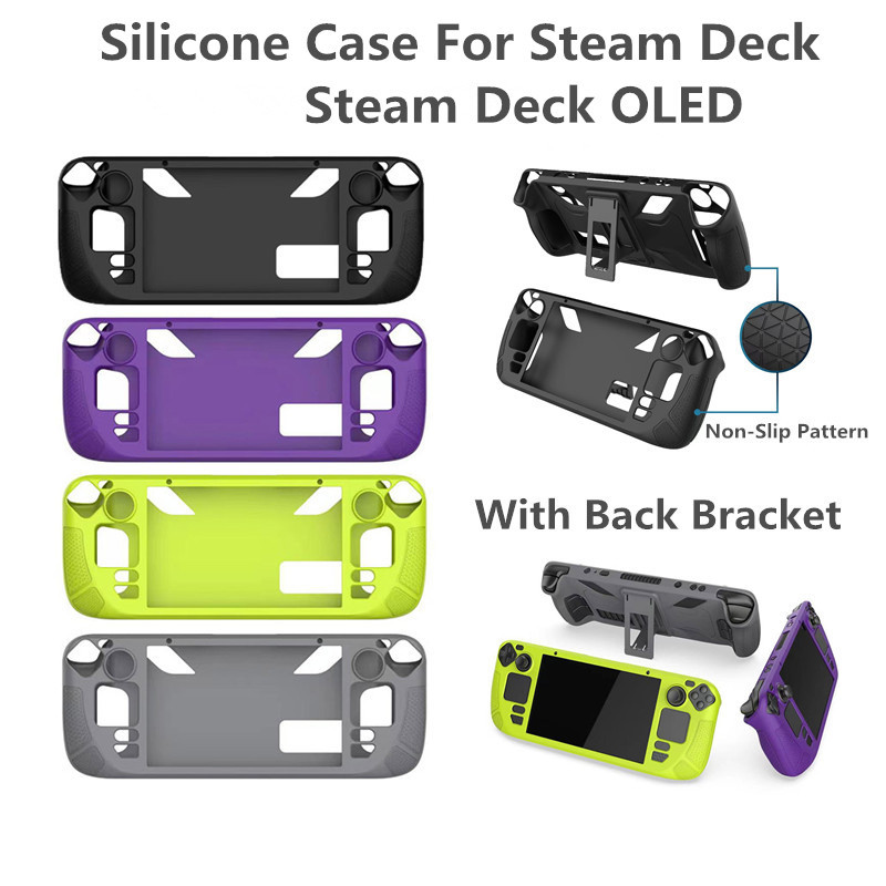 Gaming Console Steam Deck - Capa de silicone para console de