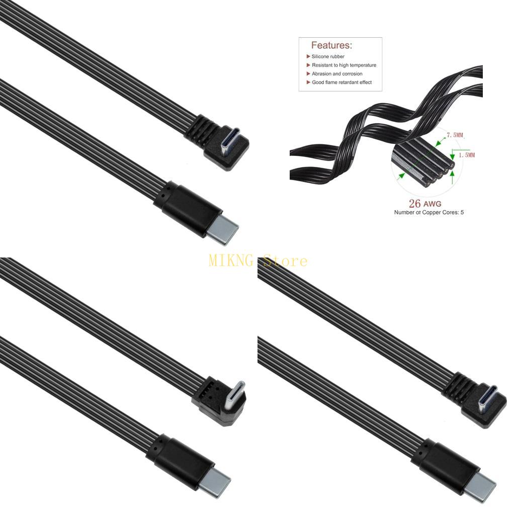 Gaming Console For Sale - Flexível Flat Type C Charging Cord