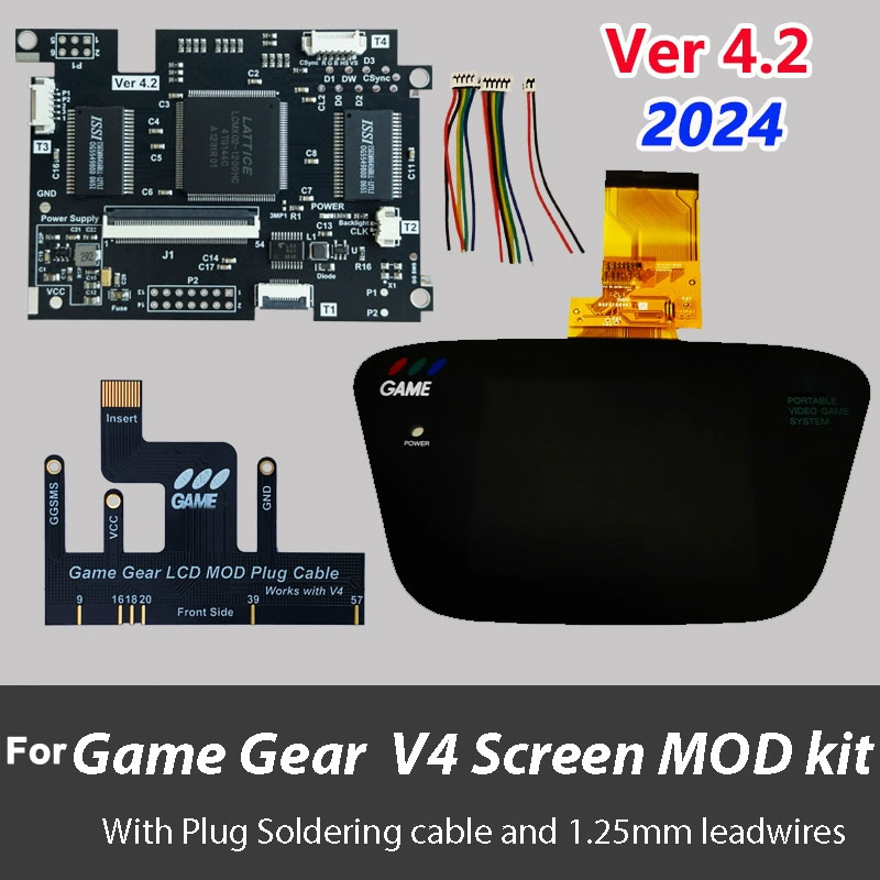Gaming Console Display - Nova tela lcd v4.2 kit de