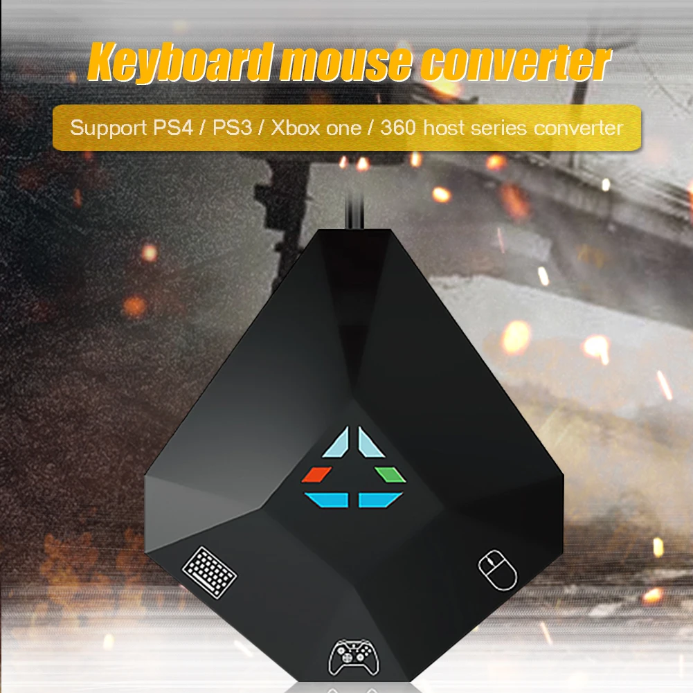 Gaming Console Xbox One - Conversor de Mouse e Teclado para