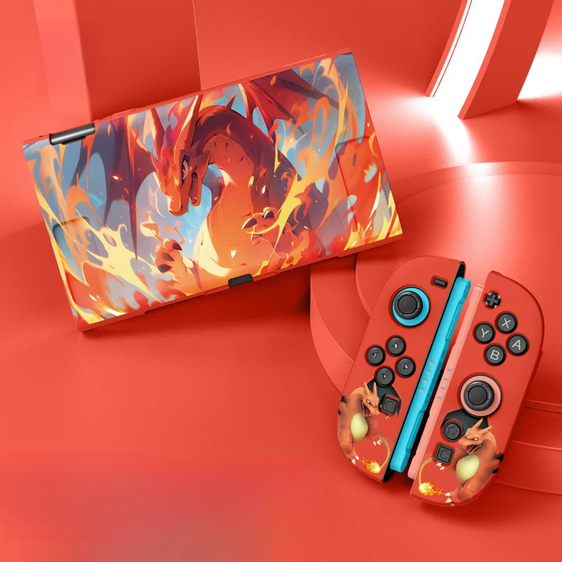 Gaming Console Case - Capa TPU de Anime Charizard Gengar