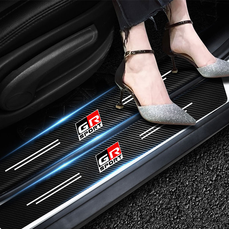 Racing Pedal Set - Adesivos de proteção para o para-choque