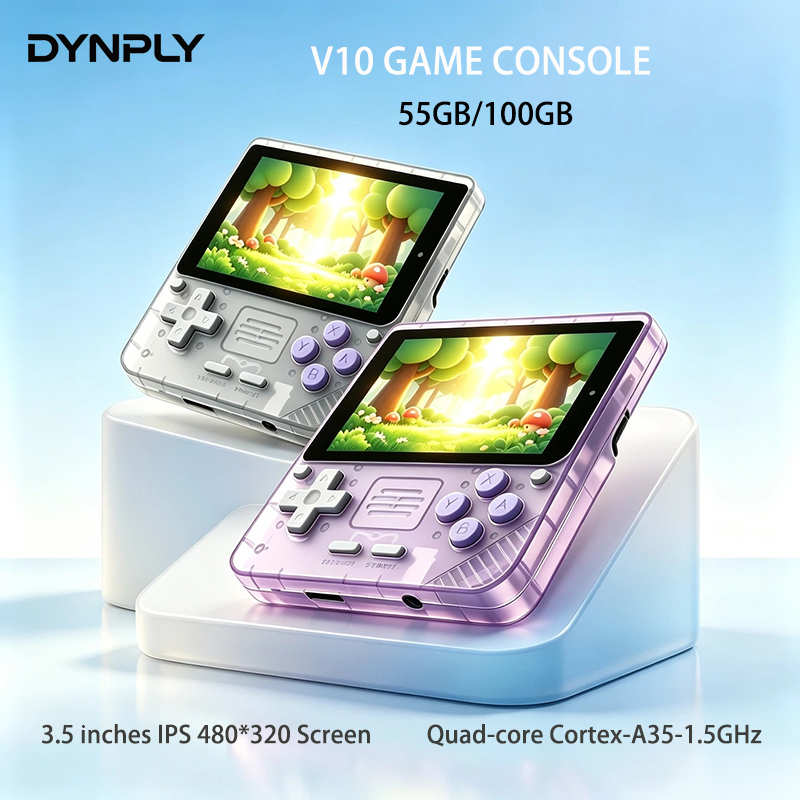 Gaming Console Minecraft - Console de Jogos Portátil Retro POWKIDDY