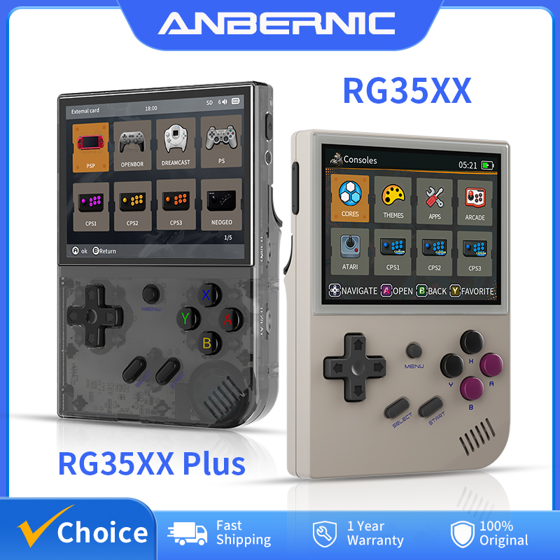 Gaming Console For Sale - ANBERNIC RG35XX Plus/RG35XX Retro Console de
