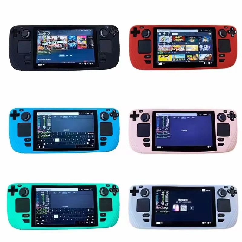 Gaming Console Steam Deck - Capa protetora de silicone para console