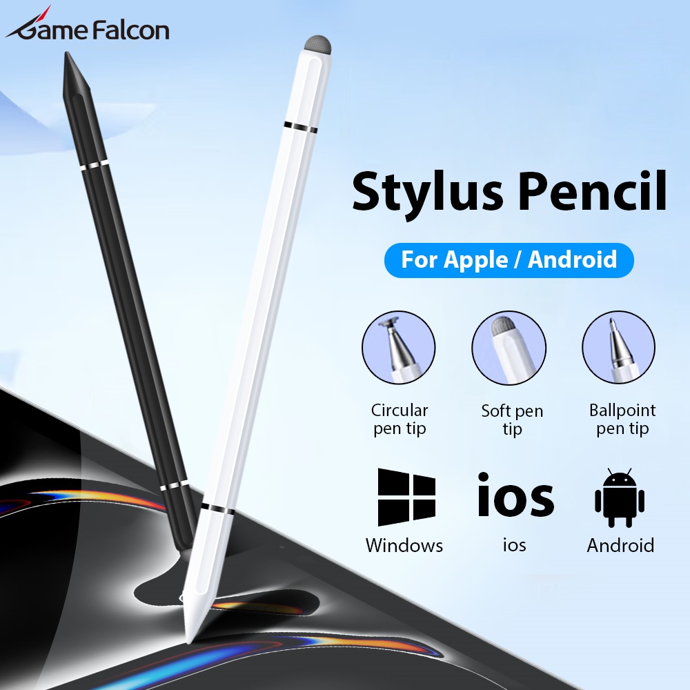 Gaming Console Ipad - Caneta Stylus Magnética Capacitiva 3 em