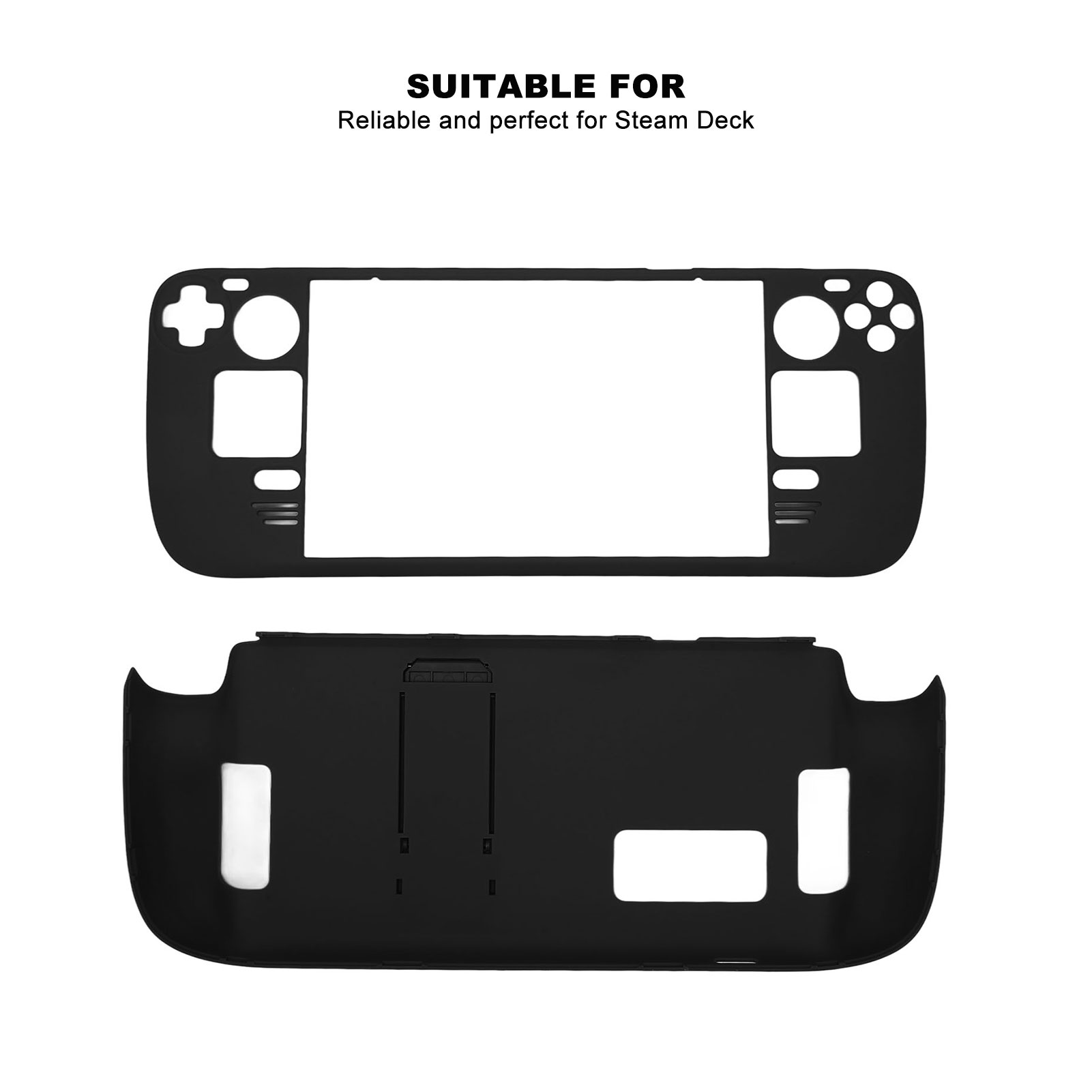 Gaming Console Steam Deck - Capa universal com suporte para mãos