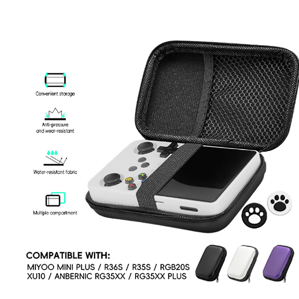 Gaming Console Organizer - Estojo Rígido de Transporte Compatível com