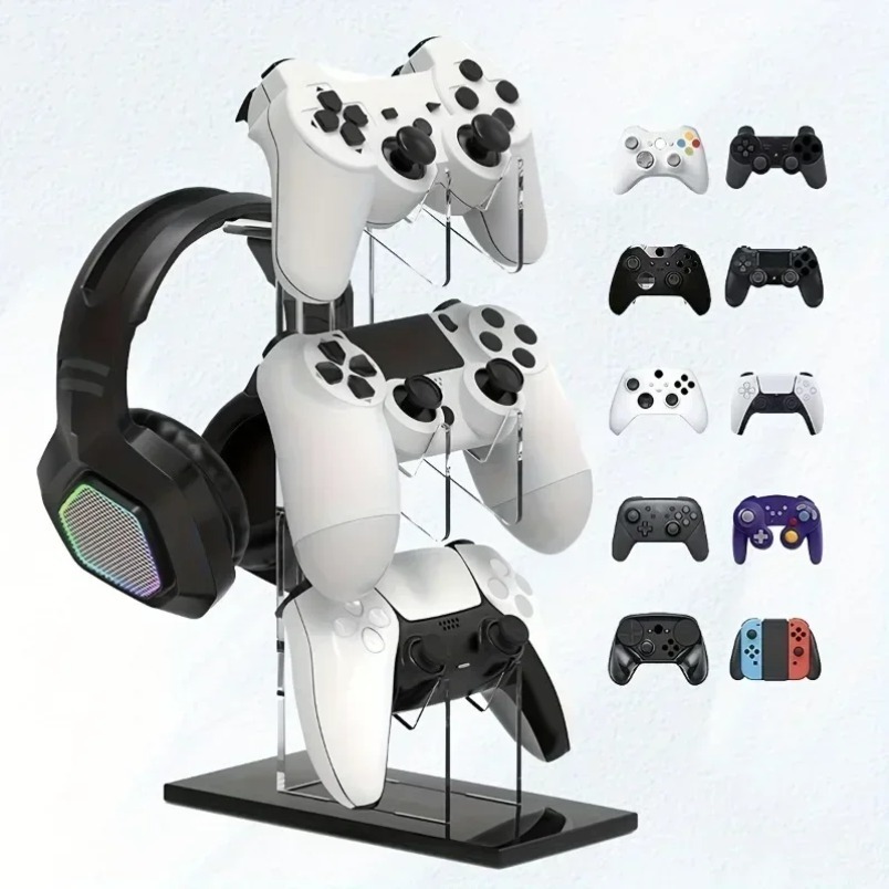 Suporte para Gamepad de 3 Níve - Gaming Console Organizer avaliação e preço