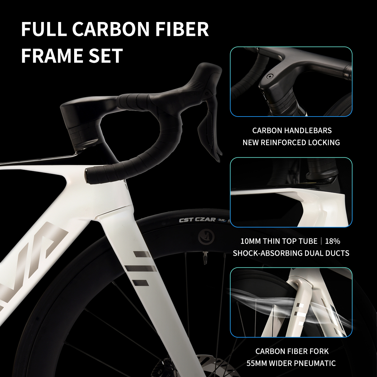 Bicicleta de Estrada SAVA New  - Racing Pedal Set avaliação e preço