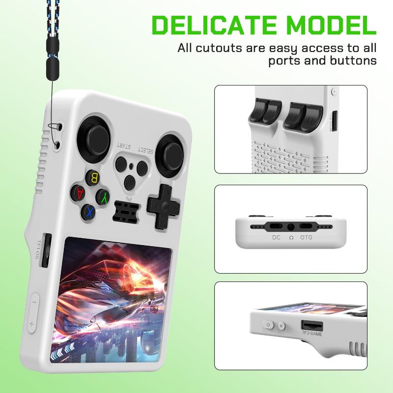 Capa Protetora de Silicone par - Gaming Console R36S avaliação e preço