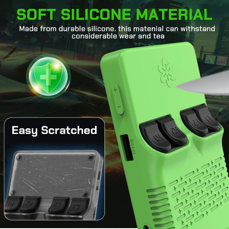 Capa Protetora de Silicone par - Gaming Console R36S avaliação e preço