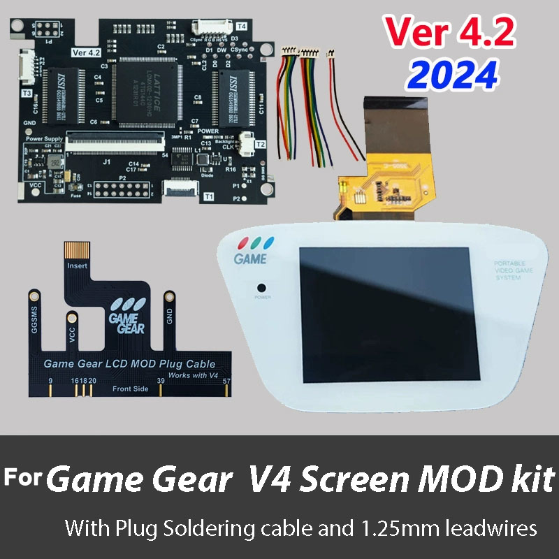 Nova tela lcd v4.2 kit de tela - Gaming Console Display avaliação e preço