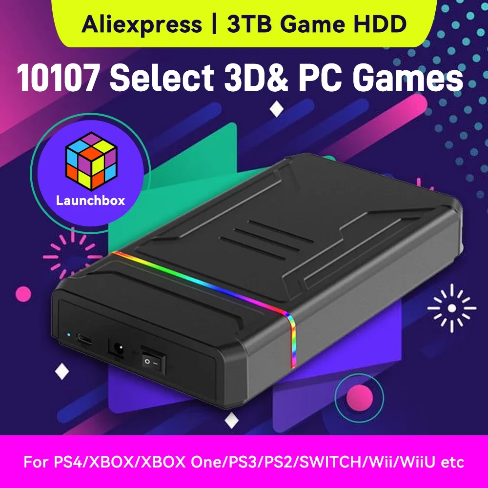 HDD Portátil para Jogos Launch - Gaming Console Xbox One avaliação e preço