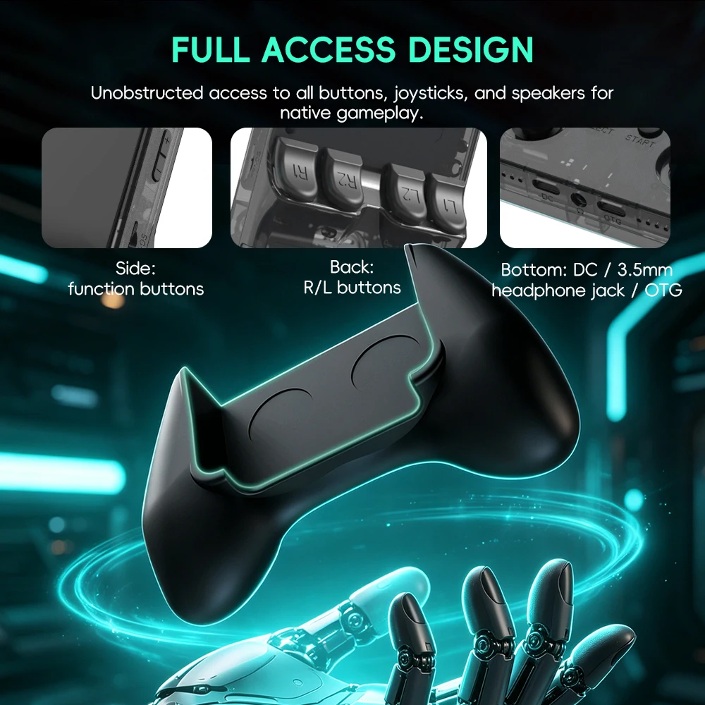 Suporte ergonômico para jogos  - Gaming Console R36S avaliação e preço
