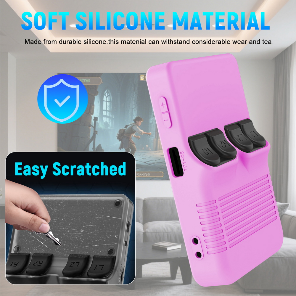 Capa Protetora de Silicone par - Gaming Console R36S avaliação e preço