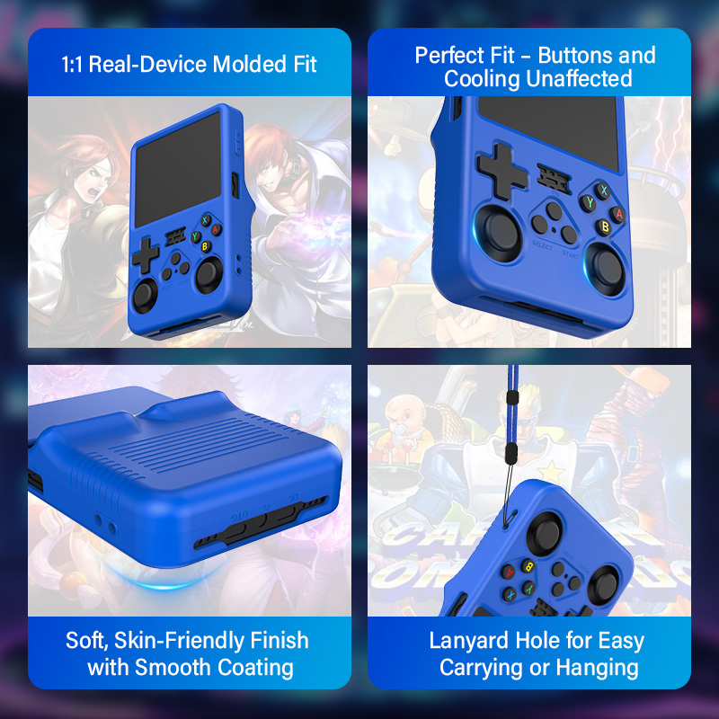 Capa protetora de silicone col - Gaming Console R36S avaliação e preço