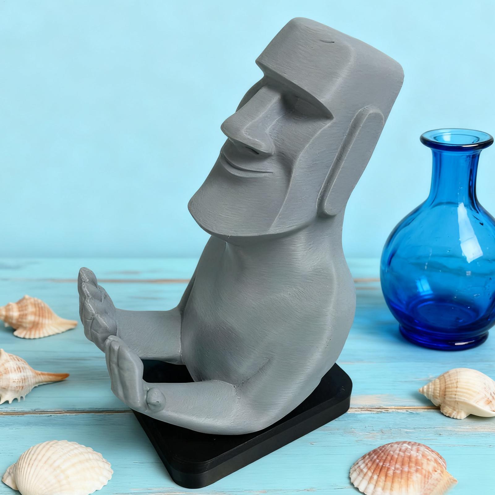 Stone Man Escultura Controlado - Gaming Console Organizer avaliação e preço