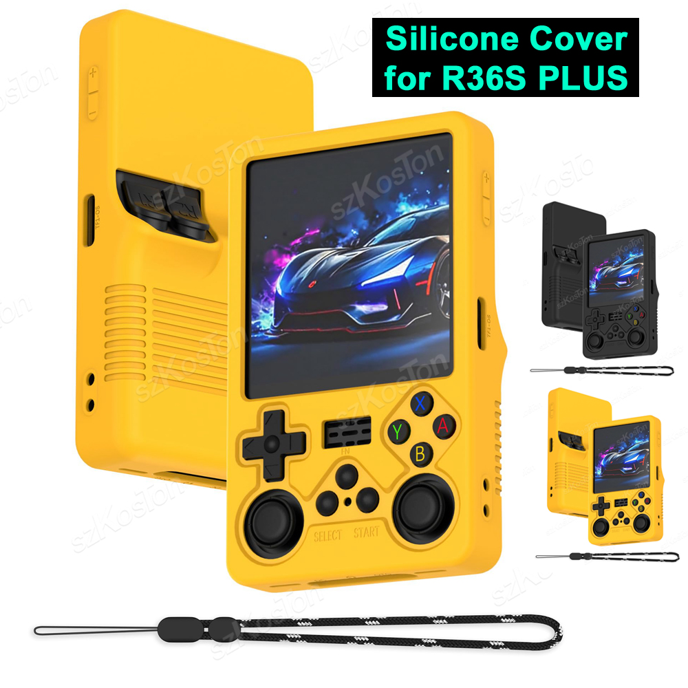 Capa protetora de silicone par - Gaming Console R36S avaliação e preço