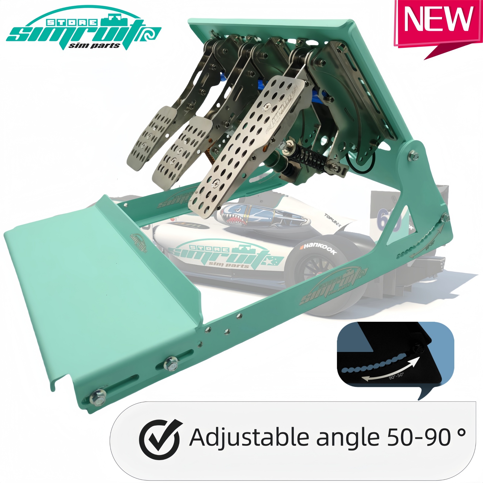 SimRuito Simulator de Condução - Racing Pedal Set avaliação e preço